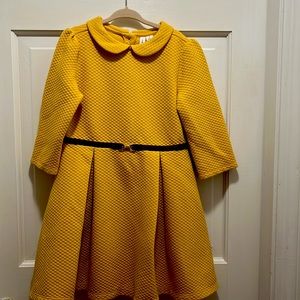 Janie and Jack The West End Collared Belted Dress